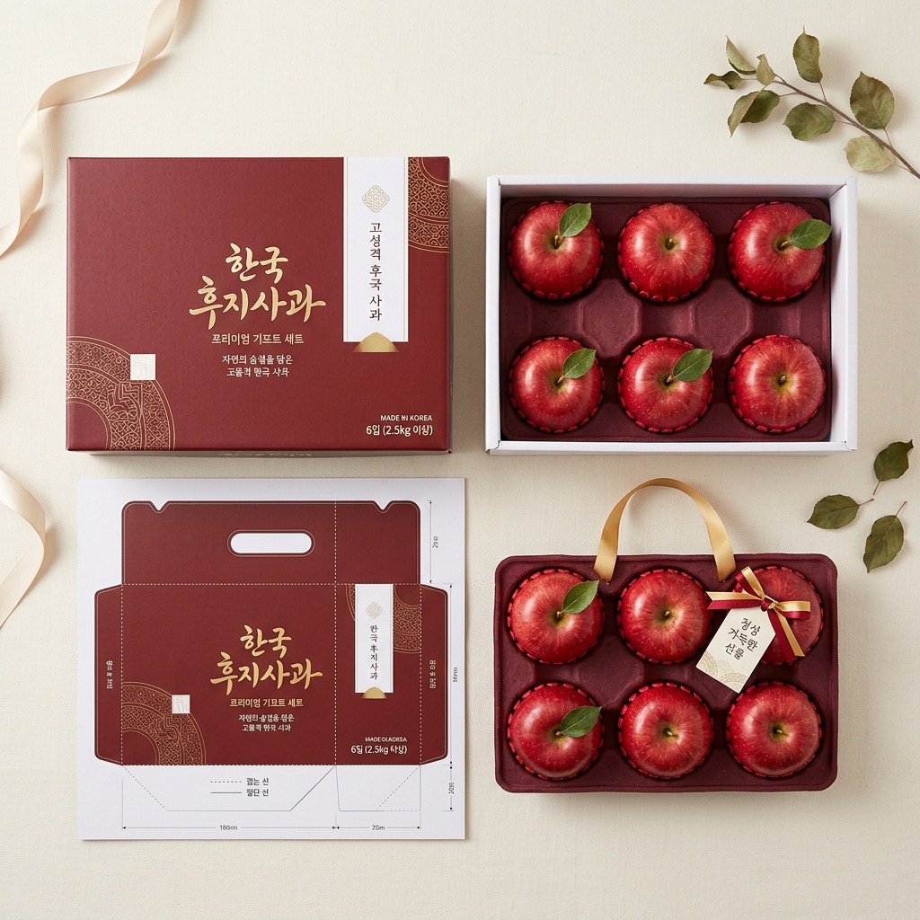 사과 패키징 박스