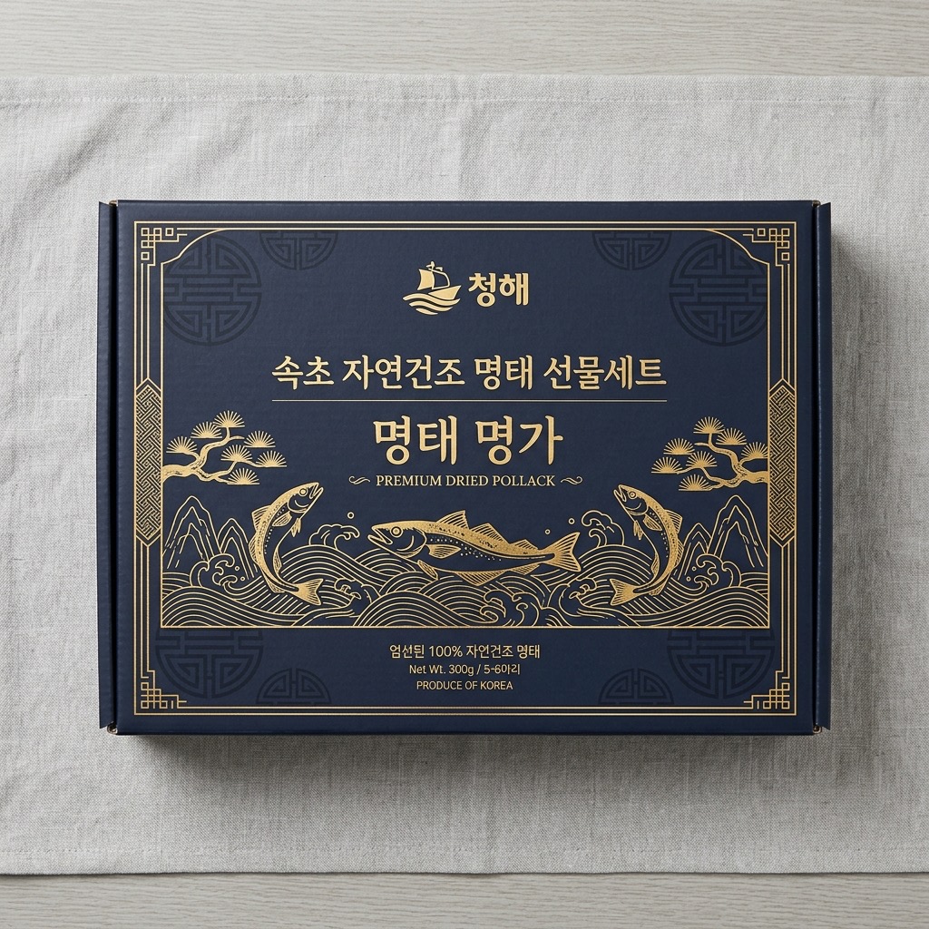 해산물 선물세트 박스